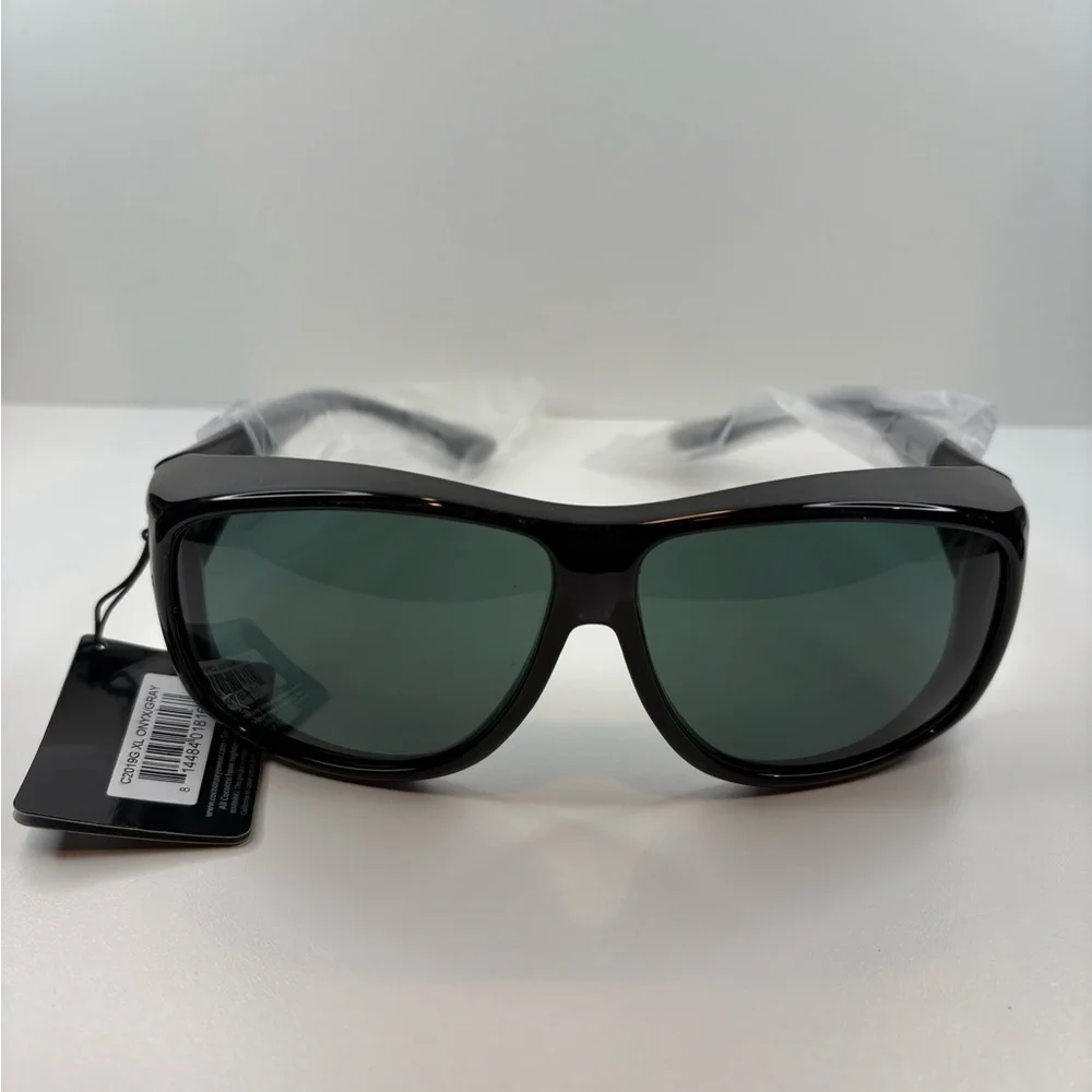 Cocoons C2019G XL ONYX/GRAY Sunglasses - Cocoons Sunglasses Fitovers XL